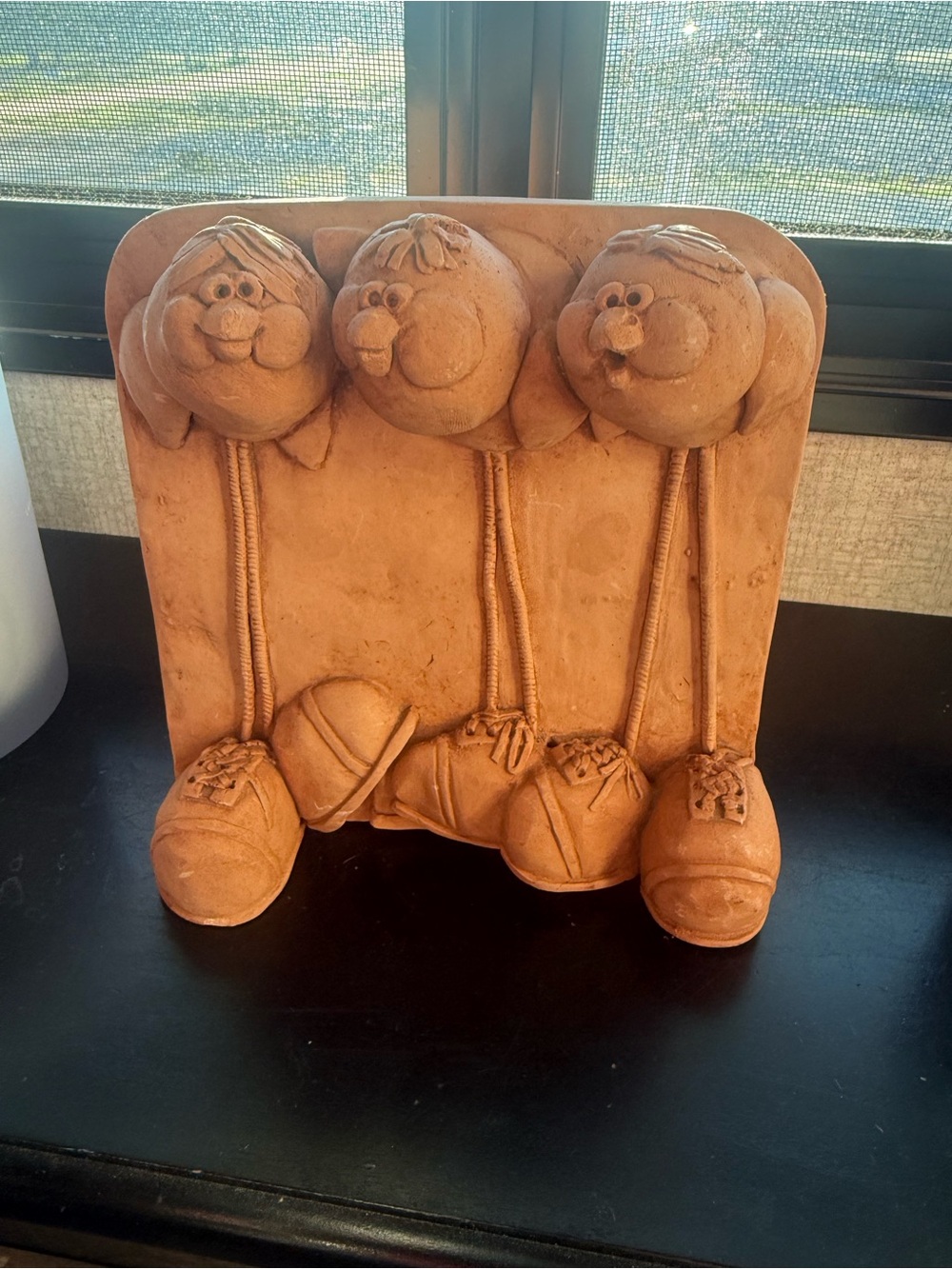 Kersten Bros. Terra Cotta Decorative Tray in Natural Clay